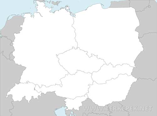Közép-Európa vaktérkép